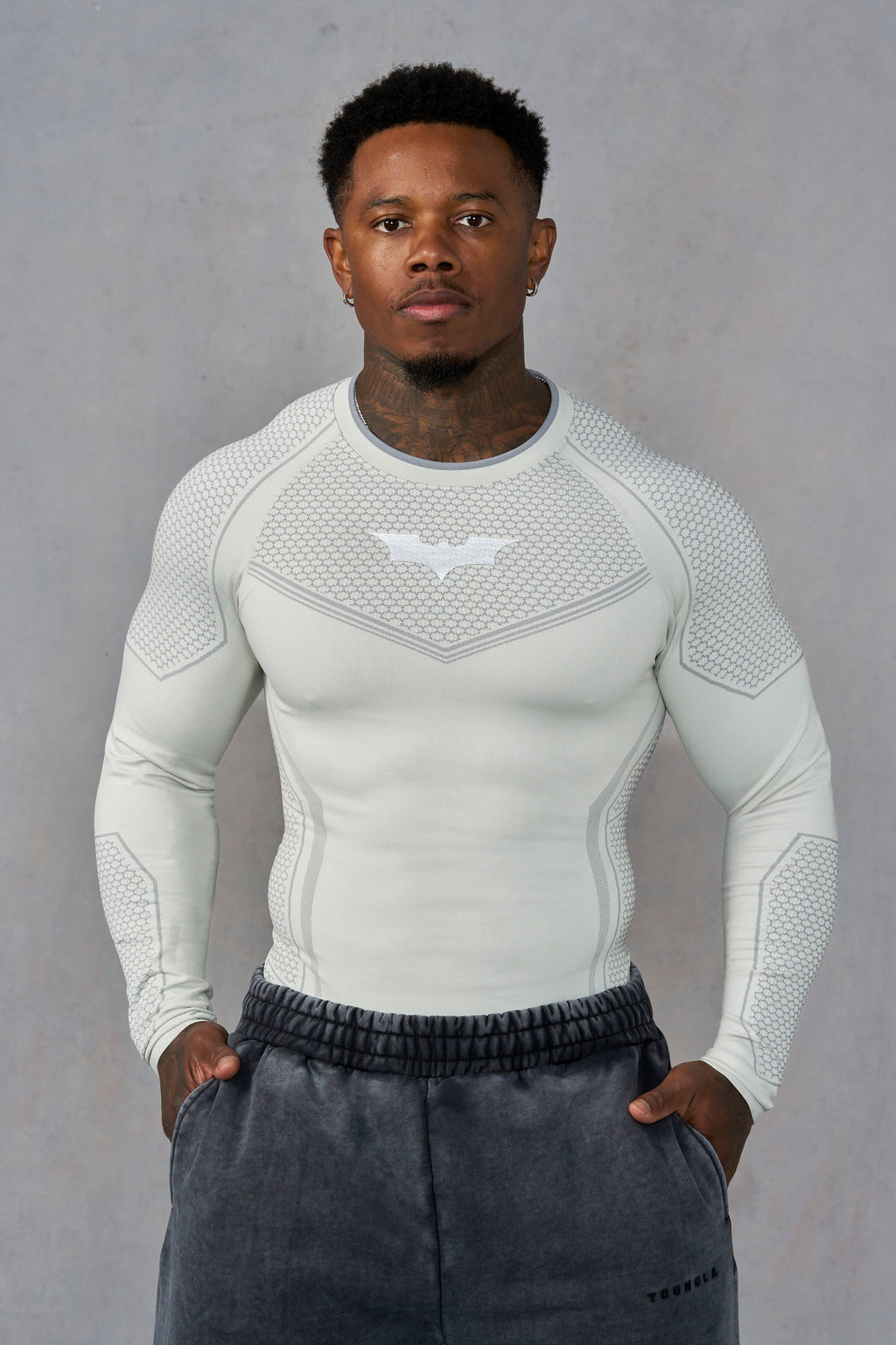 8004 - Batman Compression Longsleeves New Colors